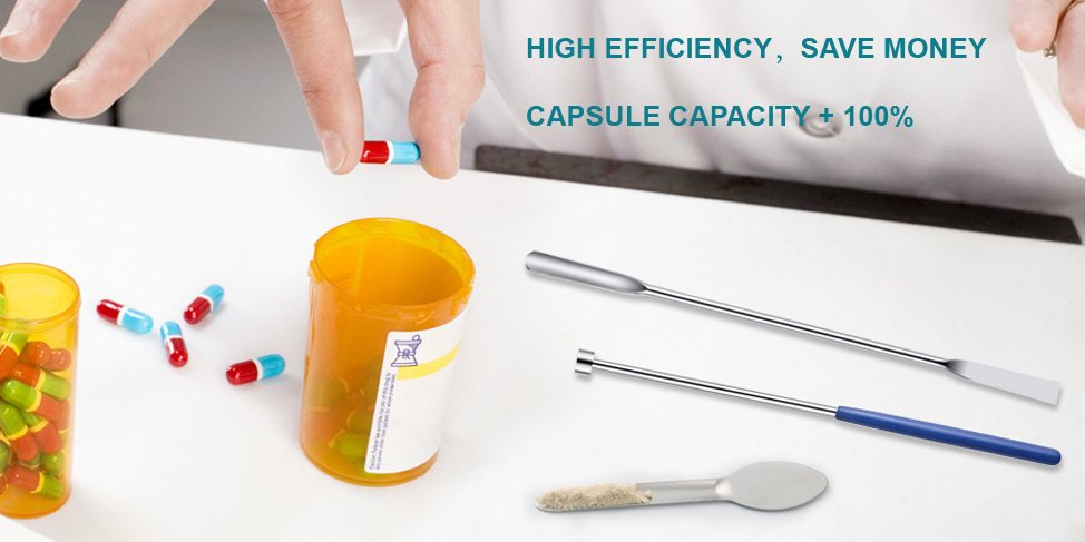 Foosi capsule filling tools: high efficiency, capsule capacity up to 100% more