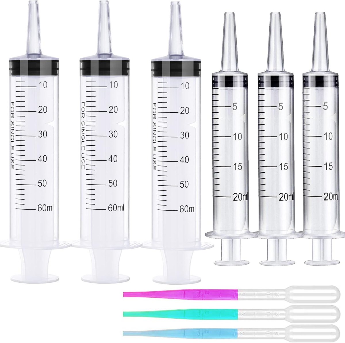 Foosi 60 mL + 20 mL Syringe Variety Pack